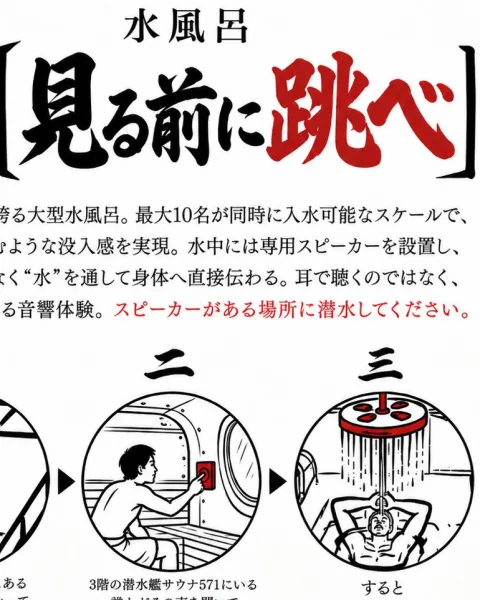 水風呂 見る前に跳べ